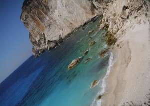 Erimitis Beach in Paxos.